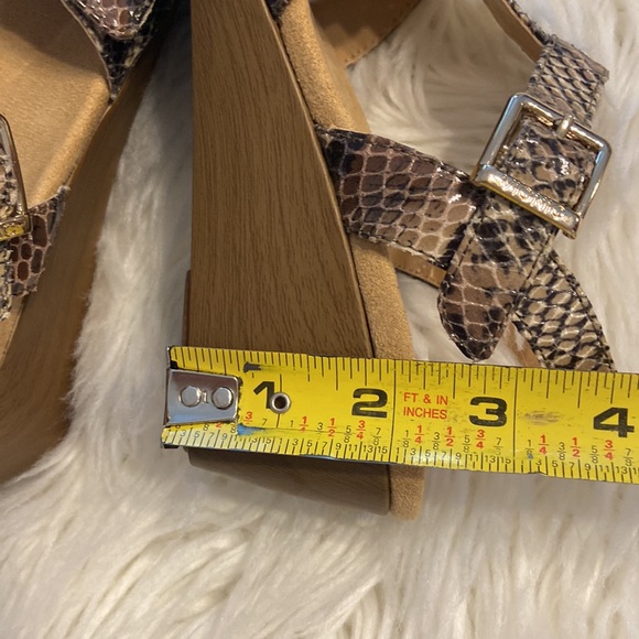 VIONIC Sandals BNWOT size 8 brown and tan color please see all photos (P7) - Picture 8 of 13